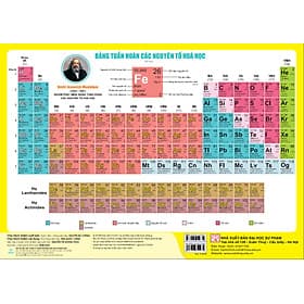 10 Bảng tuần hoàn các nguyên tố Hóa học Fe (B9) - Nguyên