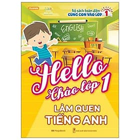 Sách Hello Chào Lớp 1 - Làm Quen Tiếng Anh - Chà