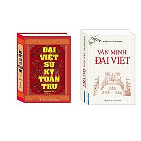 Combo Đại Việt sử ký toàn thư (bìa cứng) , Văn Minh Đại Việt (bìa cứng) - Minh Minh