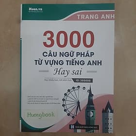 Sách luyện thi THPT QG môn Tiếng Anh: 3000 câu ngữ pháp và từ vựng hay sai - An Thi