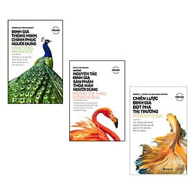 Combo 3 Cuốn Sách Đặc Biệt Về Định Giá: Định Giá Thông Minh, Chinh Phục Người Dùng + Những Nguyên Tắc Định Giá Sản Phẩm Thỏa Mãn Người Dùng + Chiến Lược Định Giá Đột Phá Thị Trường - Minh Thông