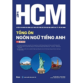 V-ACT HCM - Luyện Thi Đánh Giá Năng Lực Đại Học Quốc Gia TP. Hồ Chí Minh - Tổng Ôn Ngôn Ngữ Tiếng Anh - Minh Quốc