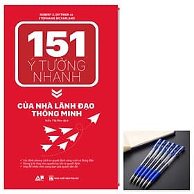 151 Ý Tưởng Nhanh Của Nhà Lãnh Đạo Thông Minh tặng bút bi - An Lan