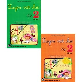 Luyện Viết Chữ Lớp 2 - Combo 2 Tập - Theo Chương Trình Giáo Dục Phổ Thông Mới - Hồng Ân - An Vi