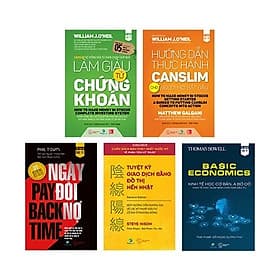 Bộ sách Nhập Môn Kungfu Chứng Khoán 2.0 (Gồm 5 cuốn) - Happy Live - Khoa