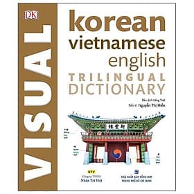 Sách Korean Vietnamese English Trilingual Dictionary - Trí