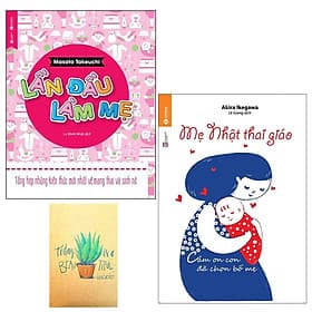 Combo Mẹ Nhật Thai Giáo và Lần Đầu Làm Mẹ ( Tặng Kèm Sổ Tay ) - Lâm Hà