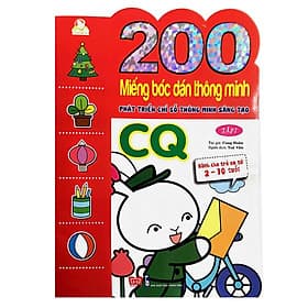 Sách 200 Miếng Bóc Dán Thông Minh Phát Triển Chỉ Số Thông Minh Sáng Tạo CQ T2 - Dành Cho Trẻ 2-10 Tuổi - Sant Kirpal Singh