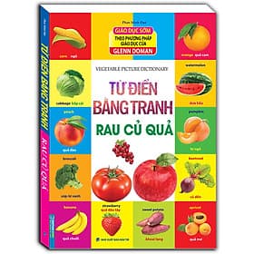 Sách Từ Điển Bằng Tranh - Rau Củ Quả - Minh Minh