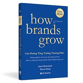 How Brands Grow - Con Đường Tăng Trưởng Thương Hiệu - Ứng Dụng - Byron Sharp - Trịnh Thu Hằng dịch - (bìa mềm) - 