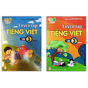 Combo Luyện tập tiếng việt lớp 3 tập 1 + 2 ( Kết nối tri thức ) - Tri Thức