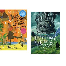 Combo 2 cuốn sách: Lão kẹo gôm và con gấu nhảy múa + Lâu đài bay của pháp sư Howl - Nhã Nam