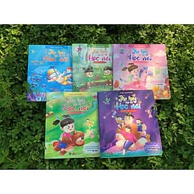 Combo - Thơ hay cho bé học nói 5T - Những vần thơ ngộ nghĩnh, giúp bé hoàn thiện ngôn ngữ và phát triển IQ-EQ - Lan Bercu