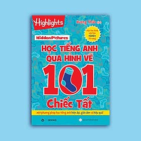 Hidden Pictures – Học tiếng Anh qua hình vẽ 101 chiếc tất - Saigon Books