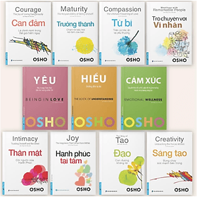 Combo OSHO Trọn Bộ 11 Cuốn - First News - Trí