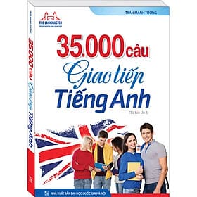 Sách The Langmaster - 35000 Câu Giao Tiếp Tiếng Anh ( Tái bản) - Minh Minh