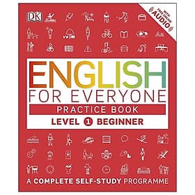 [Hàng thanh lý miễn đổi trả] Sách English for Everyone Practice Book Level 1 Beginner - DK Publishing