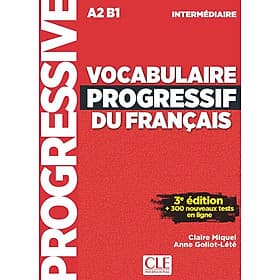 Sách học tiếng Pháp VOCABULAIRE PROGRESSIF FLE INTERMEDIAIRE 3EME EDITION + CD - ED
