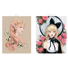 Sách ngoại văn: Mystica Nurie Book Shinpi no Shojo Tachi (Japanaese Edition) - ED