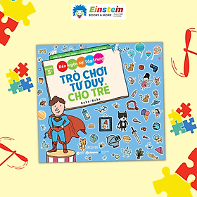 Combo/Lẻ Trò Chơi Tư Duy Cho Trẻ (Tư Duy Logic + Trổ Tài Suy Luận + Giải Mã Mê Cung + Giải Toán Siêu Vui + Rèn Luyện Sự Tập Trung) - Vũ