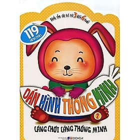Sách Dán Hình Thông Minh (Dành Cho Các Bé Từ 3 Đến 6 Tuổi) - Tập 2 - Á Đông