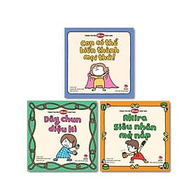 Boxset Tranh Truyện Ehon Nhật Bản - Con Có Thể Biến Thành Mọi Thứ! - Nhà xuất bản Larousse