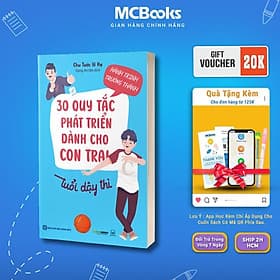 Hành Trình Trưởng Thành - 30 Quy Tắc Phát Triển Dành Cho Con Trai Tuổi Dậy Thì - MCBooks - Quý Somsen