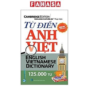 Từ Điển Anh Việt 125000 Từ - An