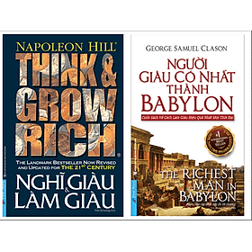 Combo: Người giàu có nhất thành Babylon, Nghĩ giàu và làm giàu - G
