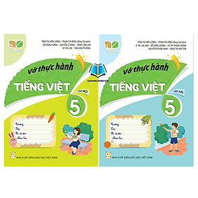 Combo Vở thực hành tiếng việt 5 - tập 1 + 2 (Kết Nối) - An Vi