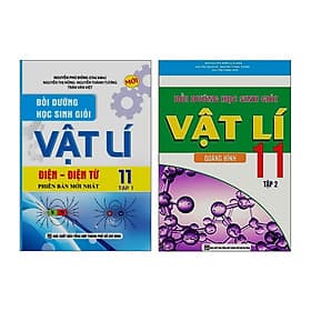 Combo Bồi Dưỡng Học Sinh Giỏi Vật Lí 11 Tập 1+ Tập 2 - Nha Nha