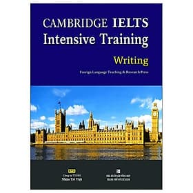 Sách Cambridge IELTS Intensive Training Writing (Không CD) - Trí