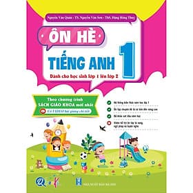 Ôn Hè Tiếng Anh Lớp 1 - Dành cho học sinh lớp 1 lên 2 - Bản Quyền - Công Sĩ