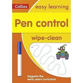 Wipe Clean - Pen Control Ages 3-5 - ED