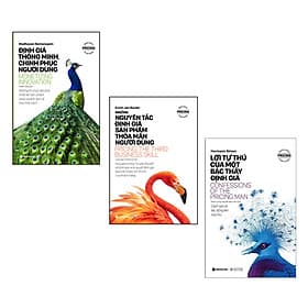 Combo 3 Cuốn Sách Đặc Biệt Về Định Giá: Định Giá Thông Minh, Chinh Phục Người Dùng + Những Nguyên Tắc Định Giá Sản Phẩm Thỏa Mãn Người Dùng + Lời Tự Thú Của Một Bậc Thầy Định Giá - Minh Thông