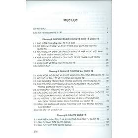Giáo Trình Kinh Tế Quốc Tế (Dùng cho các trường đại học, cao đẳng khối kinh tế) - G