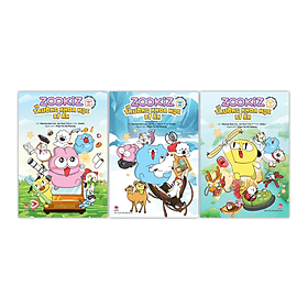 Combo Zookiz Và Trường Khoa Học Bí Ẩn (3 Cuốn) - Kim Hye-Jin