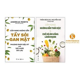 Combo Cẩm Nang Hướng Dẫn Thải Độc + Cẩm nang hướng dẫn tẩy sỏi gan mật - Gã