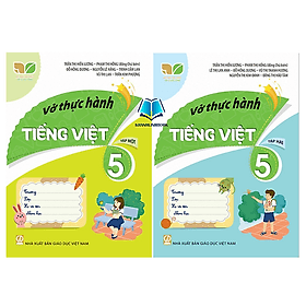 Combo Vở thực hành tiếng việt 5 - tập 1 + 2 (Kết Nối) - An Vi