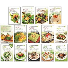 Combo Bộ 500 Món Chay Thanh Tịnh - Từ Tập 1 Đến Tập 14
