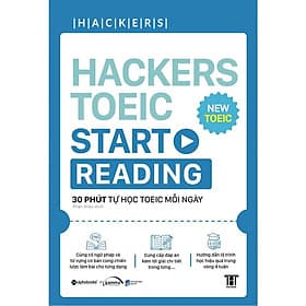 Sách Hackers TOEIC Start Reading - 30 Phút Tự Học TOEIC Mỗi Ngày - Nam Phương
