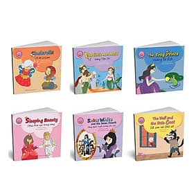 Combo Truyện Cổ Tích Thế Giới - Song Ngữ Việt - Anh - Việt An