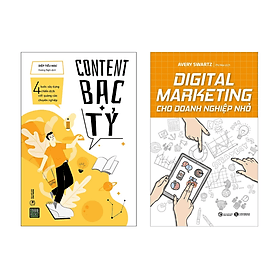 Combo 2 Cuốn Sách Marketing: Content Bạc Tỷ + Digital Marketing Cho Doanh Nghiệp Nhỏ - Do