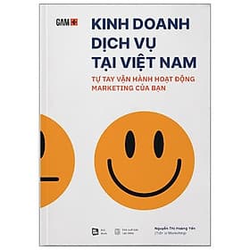 Sách Kinh Doanh Dịch Vụ Tại Việt Nam - Tự Tay Vận Hành Hoạt Động Marketing Của Bạn - Rio books
