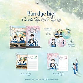Combo Điều Tuyệt Vời Nhất Của Thanh Xuân - Tập 1 + Tập 2 - Bản Đặc Biệt - Tặng Bookmark, 2 Postcard (Số Lượng Có Hạn) - Hạ