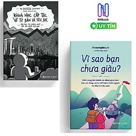 Combo 2 cuốn sách quản trị tài chính cá nhân xuất sắc năm 2026 : Vì Sao Bạn Chưa Giàu? - Cẩm Nang Tài Chính Giúp Bạn Tiêu Xài Đúng Cách, Tiết Kiệm Khôn Ngoan và Khoá Học Cấp Tốc Về Tư Bản Và Tiền Bạc - Bài Học Từ Thành Phố Đắt Đỏ Nhất Thế Giới - Chinh Ba