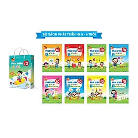 Bộ 8 Cuốn Phát Triển IQ Cho Bé Dành Cho Bé 5-6 Tuổi Bé tập so sánh - Sant Kirpal Singh