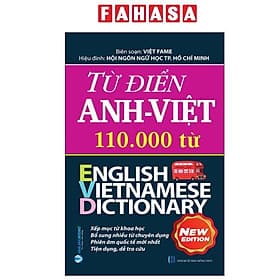 Từ Điển Anh-Việt 110000 Từ - Từ Lãng