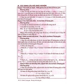 Sách Phân Dạng Và Phương Pháp Giải Các Dạng Bài Tập Trắc Nghiệm Đại Số - Giải Tích 11 - Phương Phương