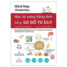 Sách Mind Map Vocabulary - Học Từ Vựng Tiếng Anh Bằng Sơ Đồ Tư Duy (Kèm file MP3) - Nhà Xuất Bản Tổng hợp TP.HCM